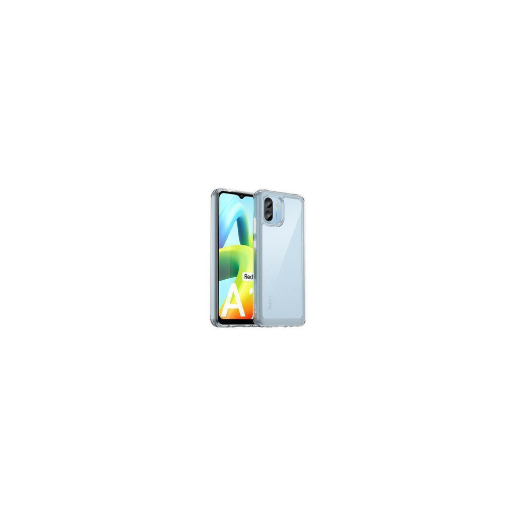 Carcasa Xiaomi Redmi A1 Plus hybrid (bumper + trasera transparente)