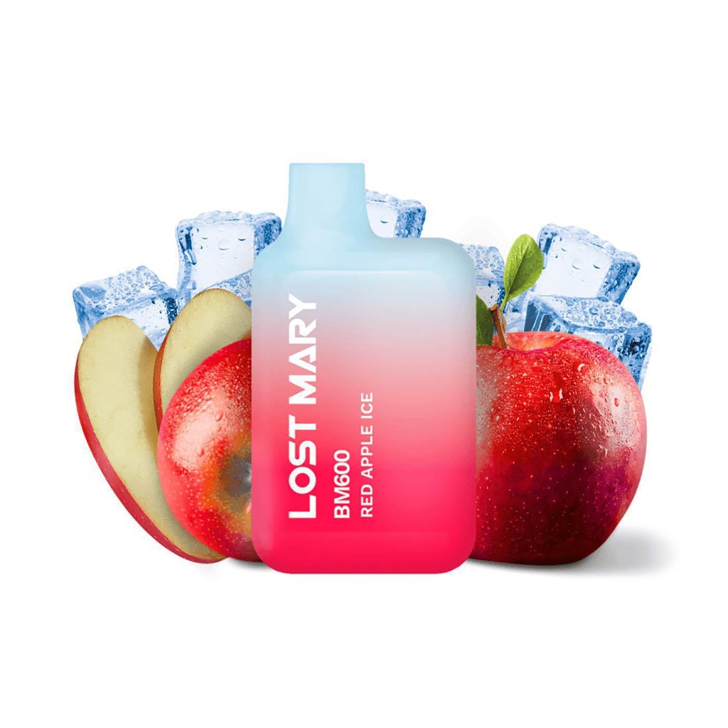 Vaper desechable ELFBAR Lost Mary Red Apple Ice 20MG