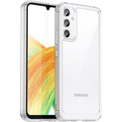 Protector cristal templado + carcasa híbrida Samsung Galaxy A34 5G