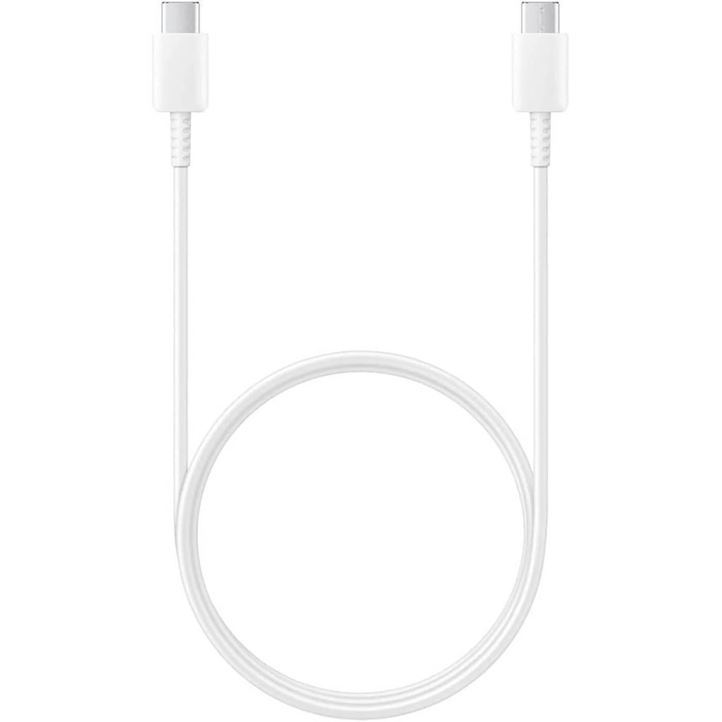 Samsung EP-DA705BBE cable USB-C a USB-C 1 Metro, 60W, original bulk blanco