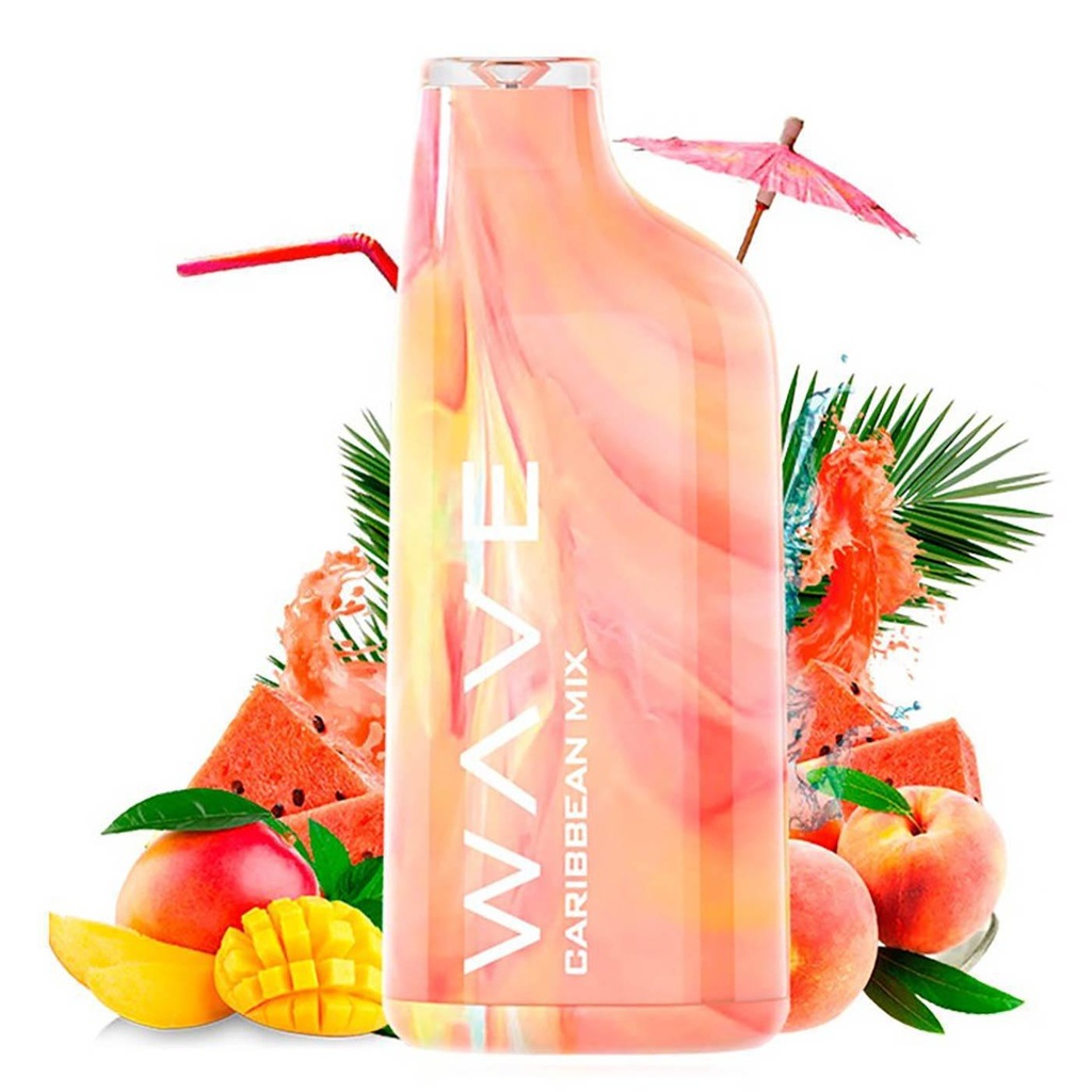Vaper desechable Bud Vape Wave 800 Caribbean Mix 20MG