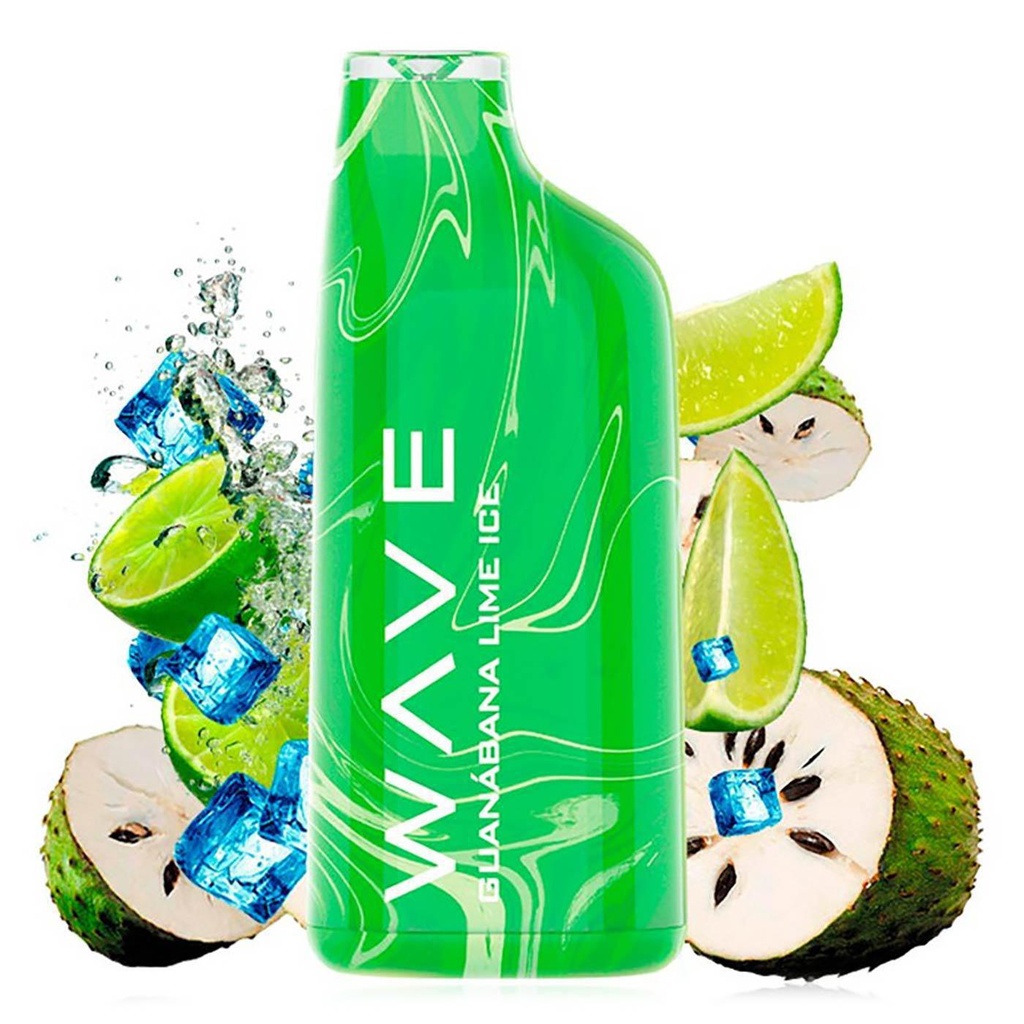 Vaper desechable Bud Vape Wave 800 Guanabana Lime Ice 20MG