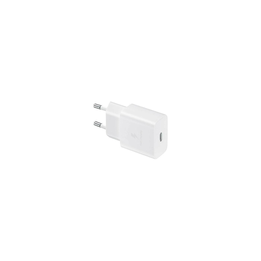 Samsung cargador de red original USB-C carga rápida PD 15W (EP-T1510NWEGEU) blanco