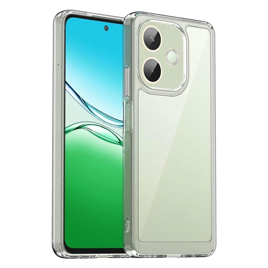 Carcasa Oppo A5 Pro 5G hybrid (bumper + trasera transparente)
