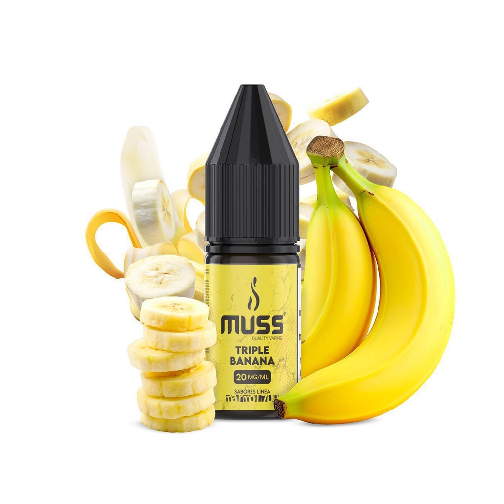 Sales de Nicotina Muss Triple Banana 20mg