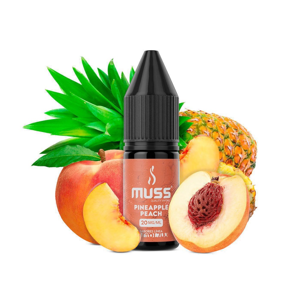 Sales de Nicotina Muss Pineapple Peach 20mg