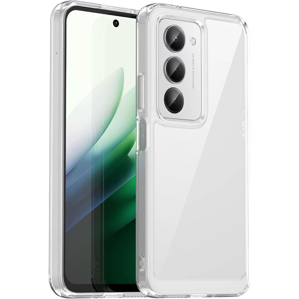 Carcasa Xiaomi Redmi 15 hybrid (bumper + trasera transparente)