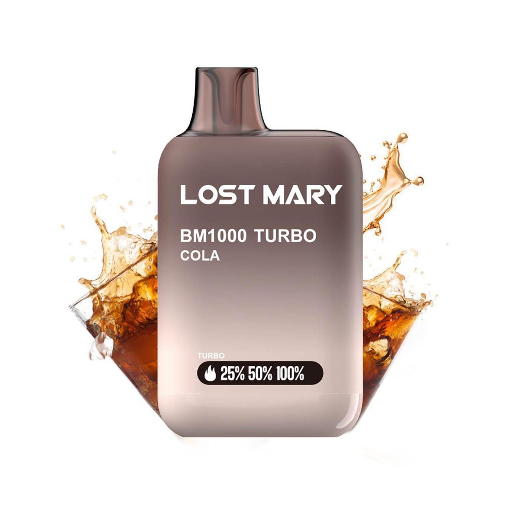 Vaper Lost Mary BM1000 TURBO Cola 20mg