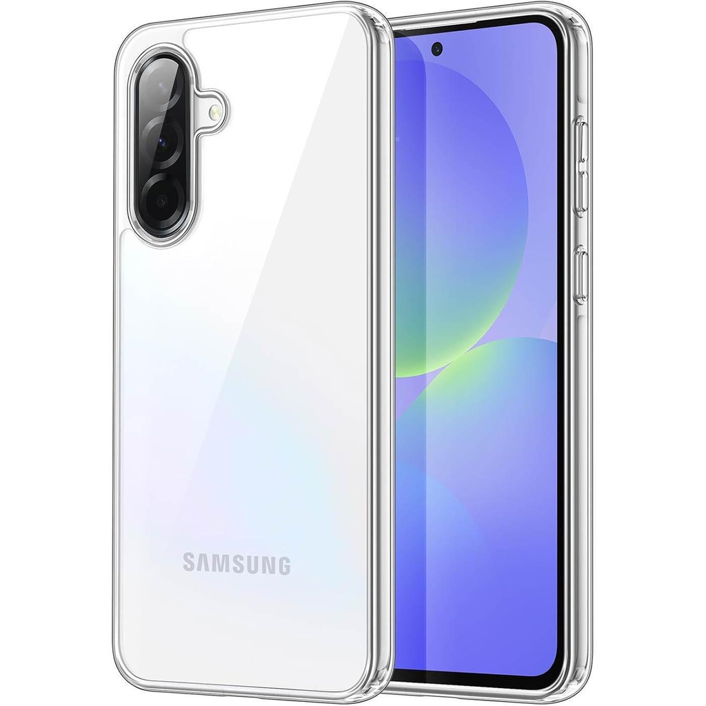 Carcasa Samsung Galaxy A36 5G hybrid (bumper + trasera transparente)