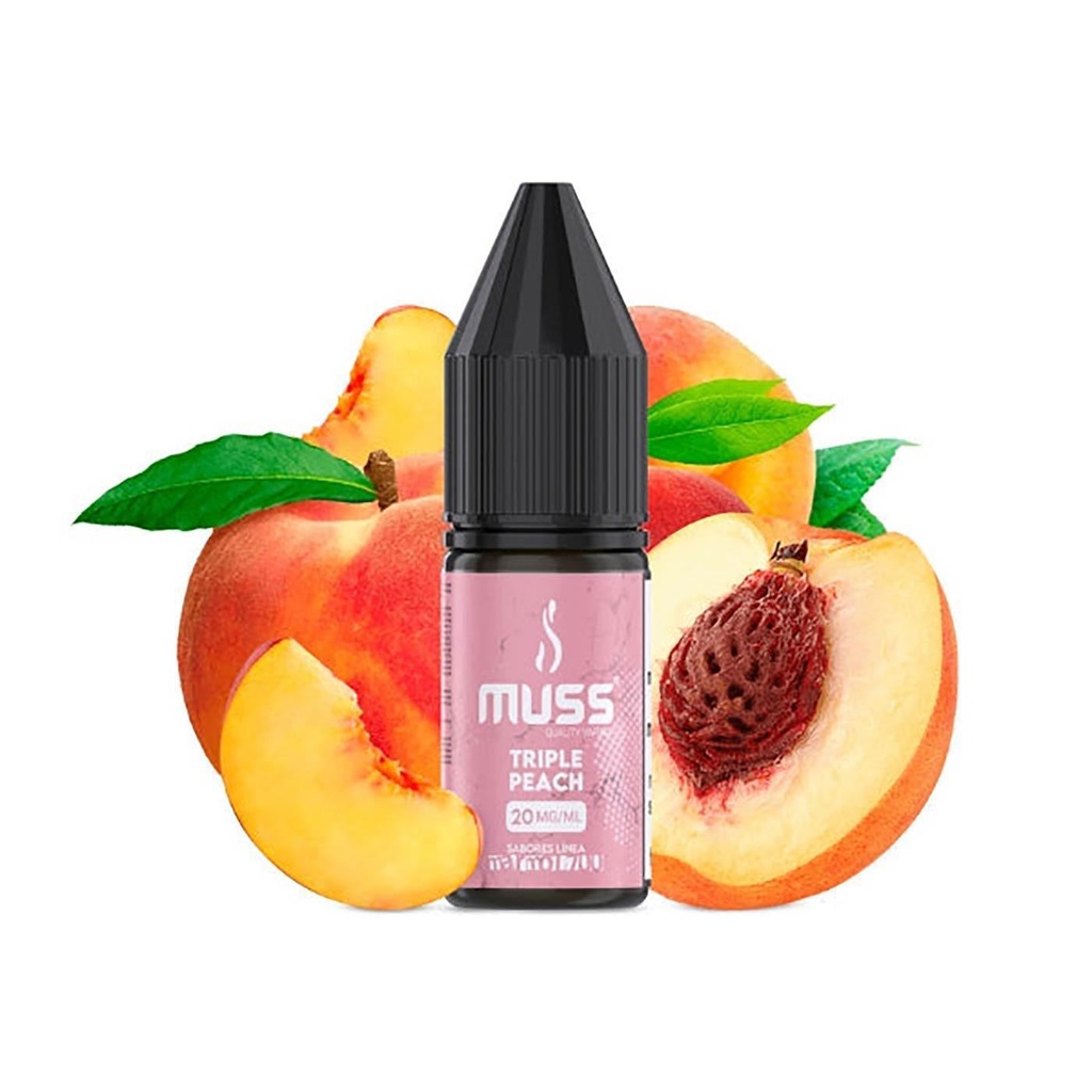 Sales de Nicotina Muss Triple Peach 10mg
