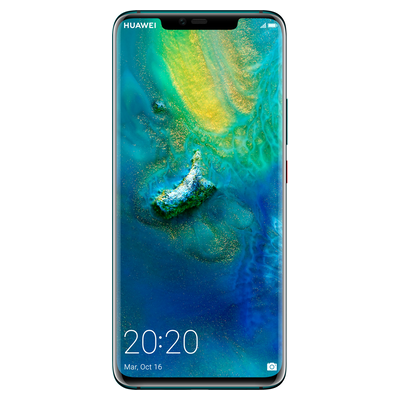 Maqueta original Huawei Mate 20 Pro con simulación de pantalla encendida, color