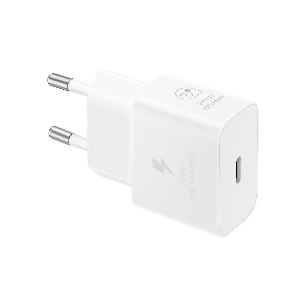 Samsung cargador de red original USB-C GAN carga rápida PD 25W (EP-T2510NWE)