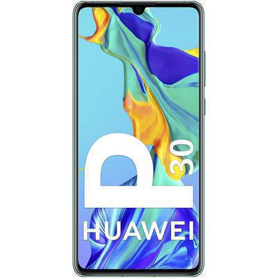 Maqueta original Huawei P30 con simulación de pantalla encendida, color