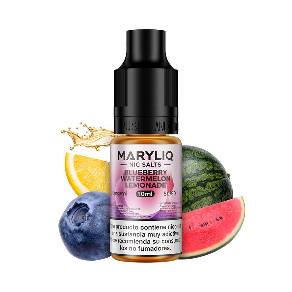 Sales de Nicotina MaryLiq by Lost Mary Blueberry Watermelon Lemonade 10mg