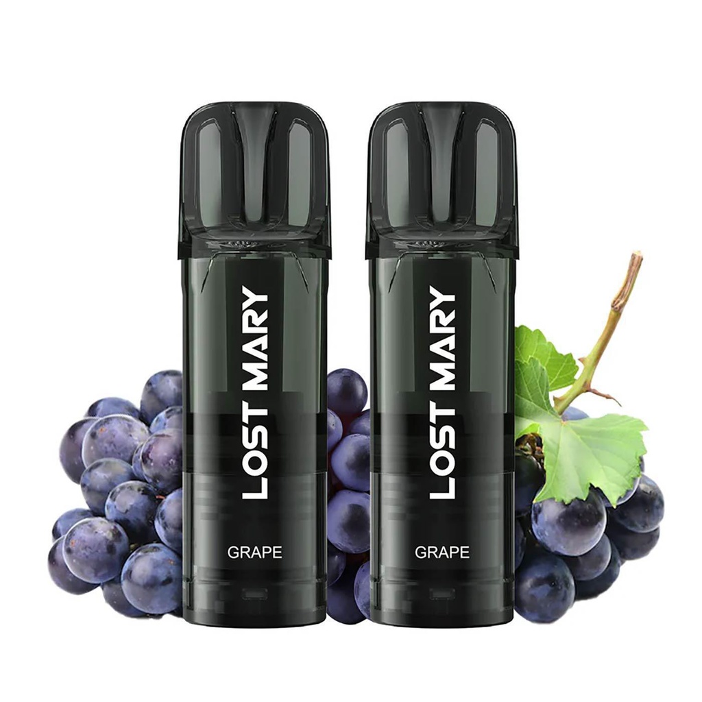 Lost Mary Tappo PRO x2 Cápsulas Grape 20mg