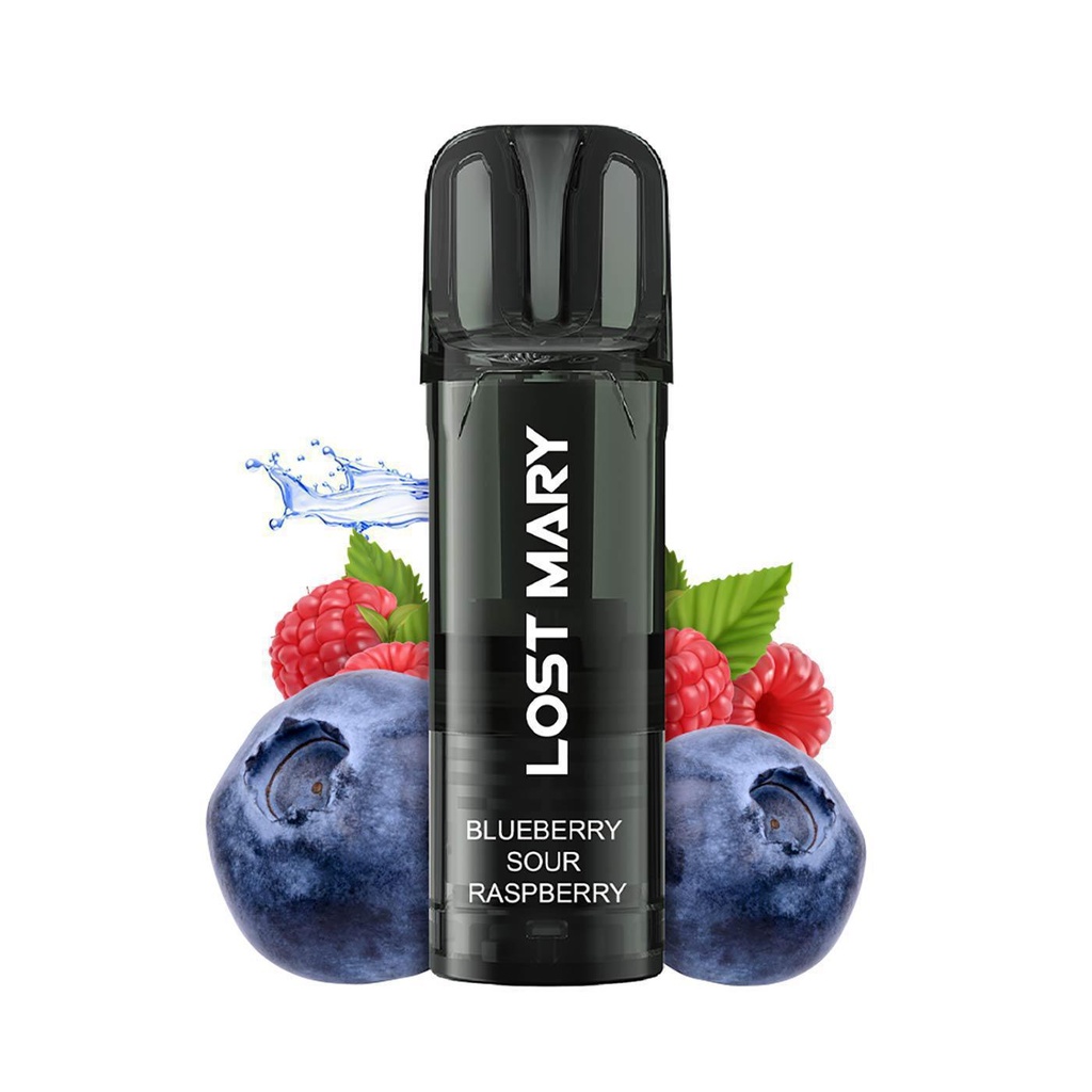 Lost Mary Tappo PRO x1 Cápsula Blueberry Sour Raspberry 20mg
