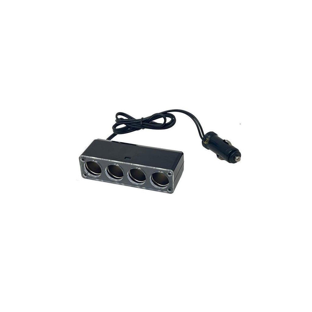 Conector a mechero 12v 4 salidas