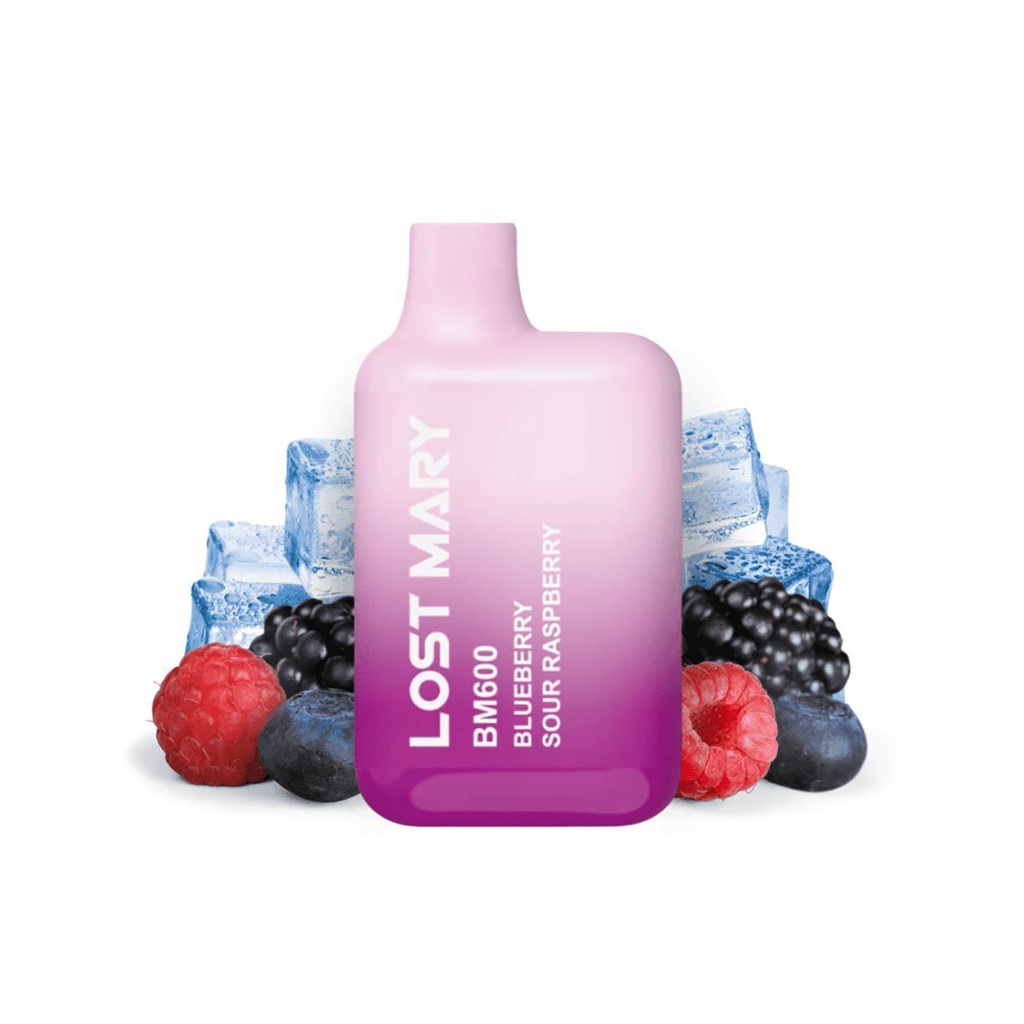 Vaper desechable ELFBAR Lost Mary Blueberry Sour Raspberry 20MG