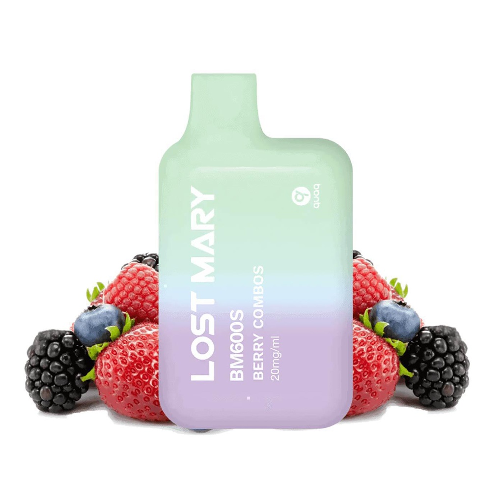 Vaper desechable ELFBAR Lost Mary BM600S Berry Combos 20MG