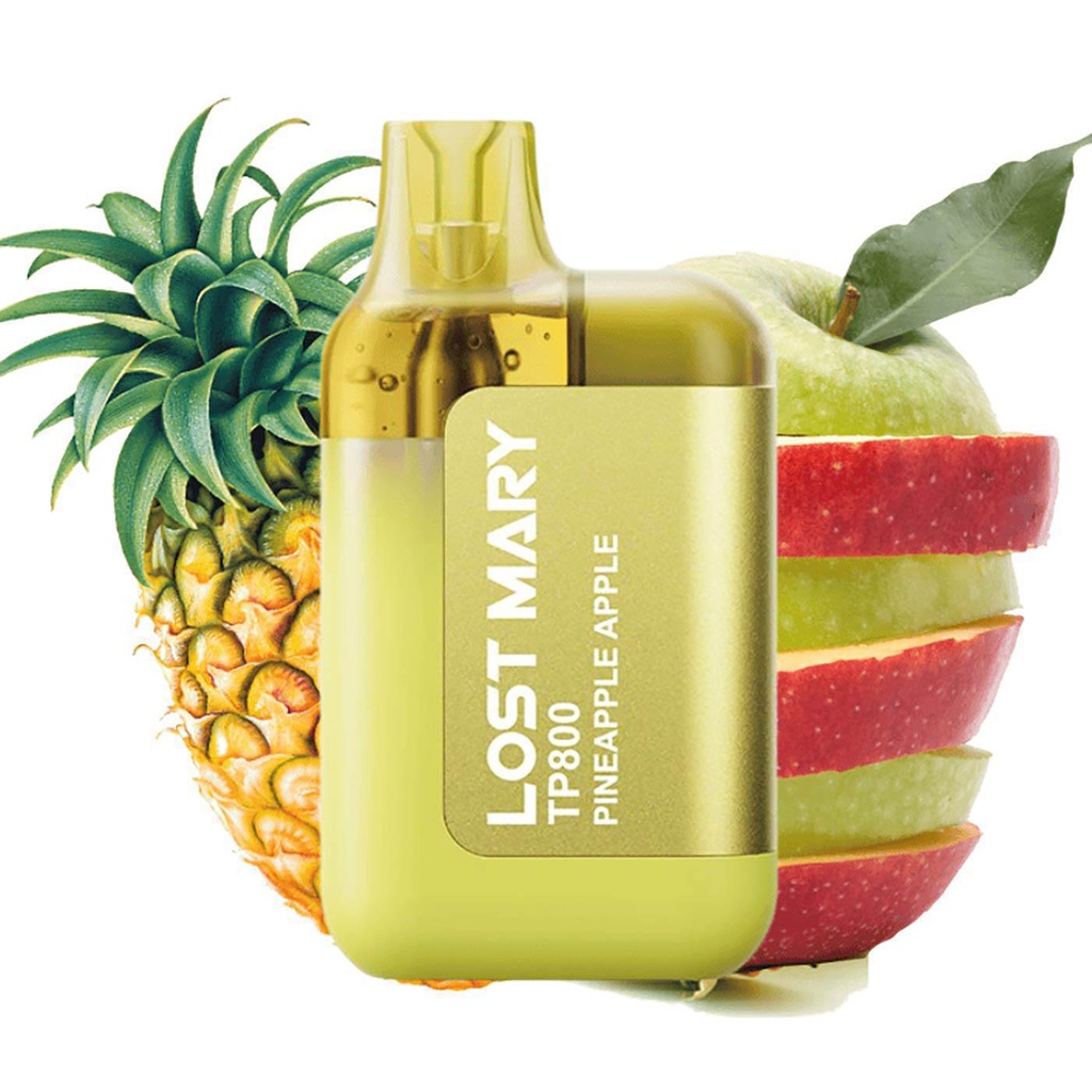 Vaper desechable Lost Mary TP800 Pineapple Apple 20MG
