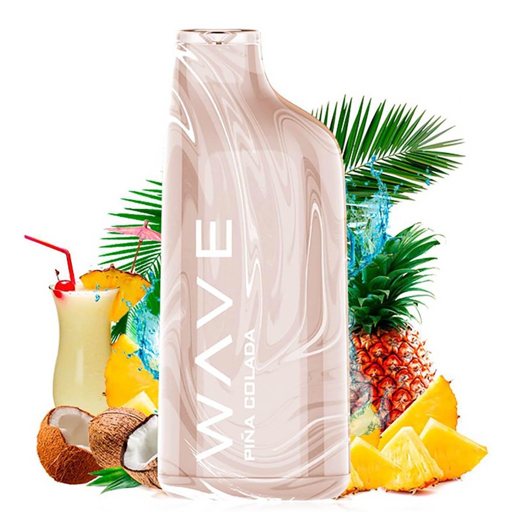 Vaper desechable Bud Vape Wave 800 Piña Colada 20MG