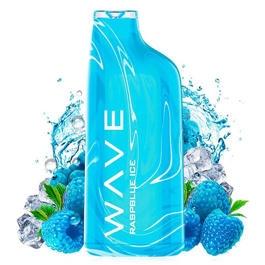 Vaper desechable Bud Vape Wave 800 Raspblue Ice 20MG