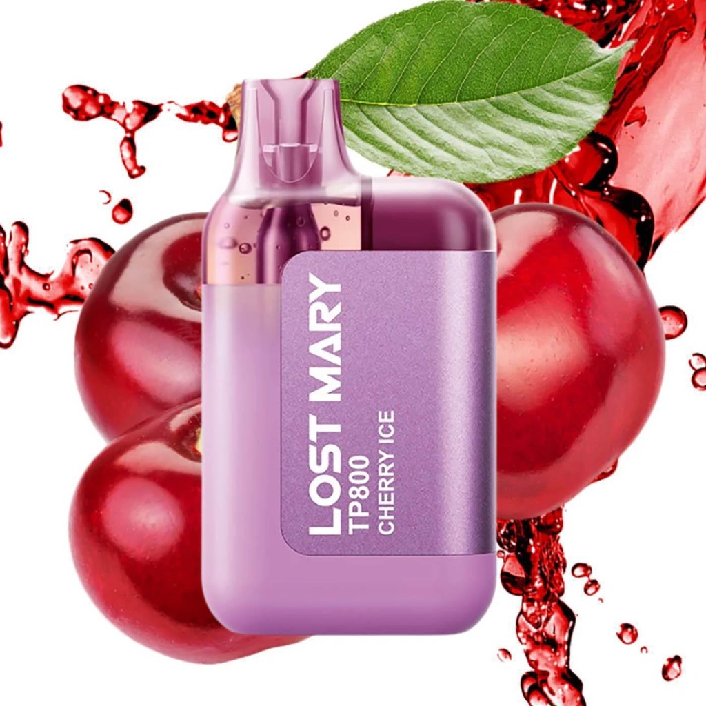 Vaper desechable Lost Mary TP800 Cherry Ice 20MG