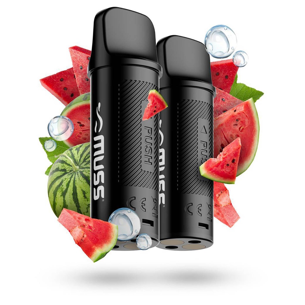 Cartucho Muss Marmol Pro Watermelon Ice (Pack 2 Unidades)