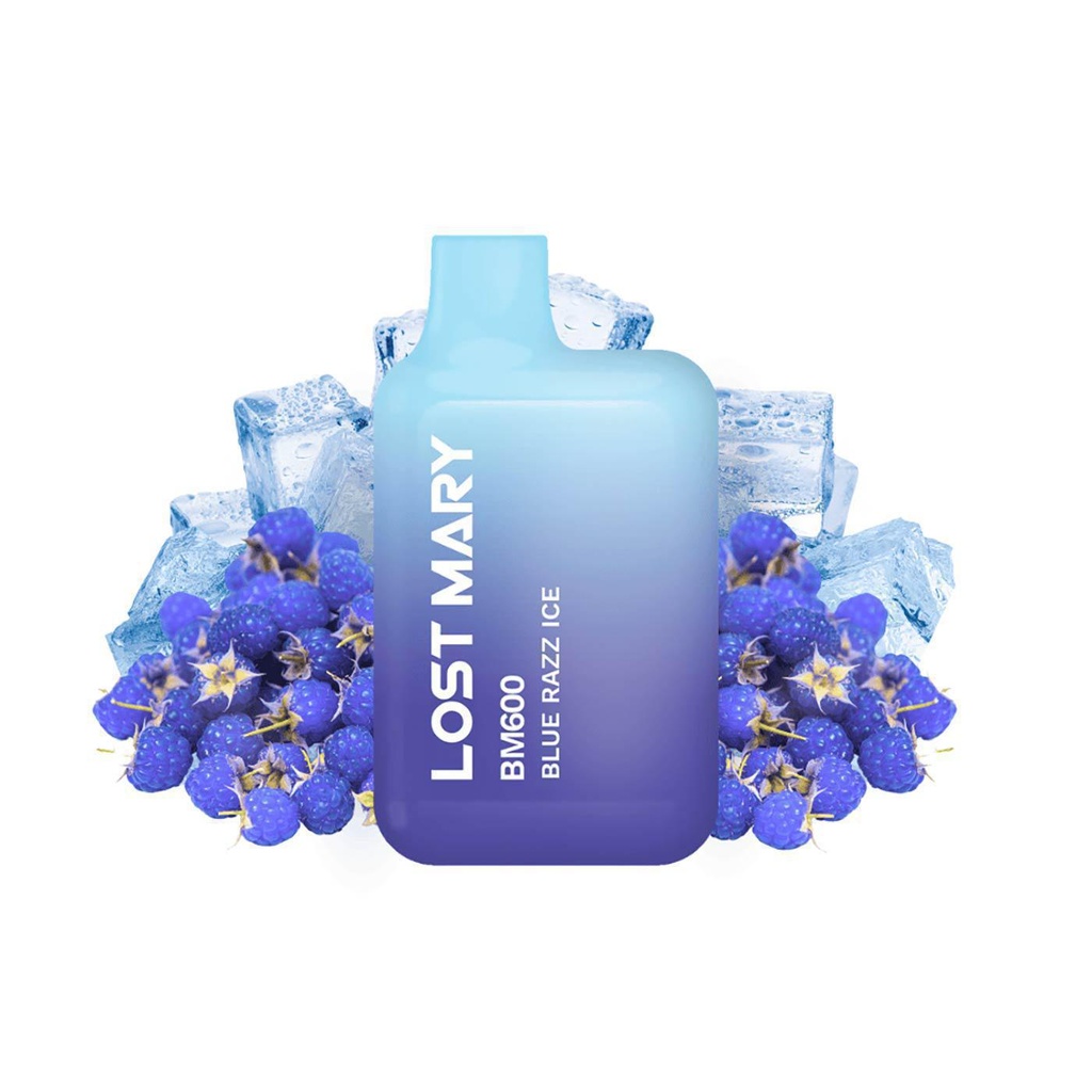 Vaper desechable ELFBAR Lost Mary Blue Razz Ice 20MG