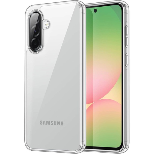 [CA56HT] Carcasa Samsung Galaxy A56 5G hybrid (bumper + trasera transparente)
