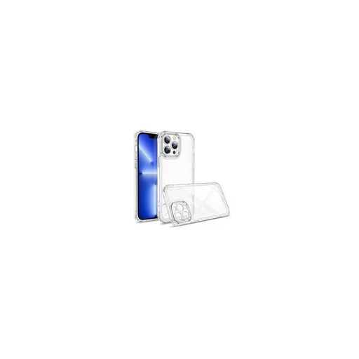 [CI14PHT] Carcasa iPhone 14 Pro hybrid (bumper + trasera transparente) transparente