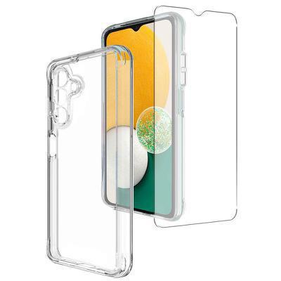 Protector cristal templado + carcasa híbrida Samsung Galaxy A13 5G