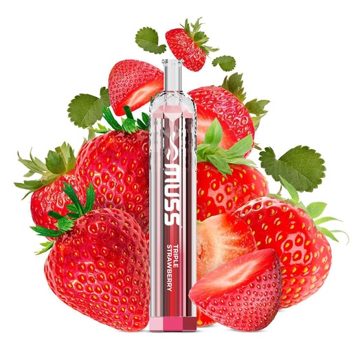 Muss Crystal V2 Triple Strawberry 20mg