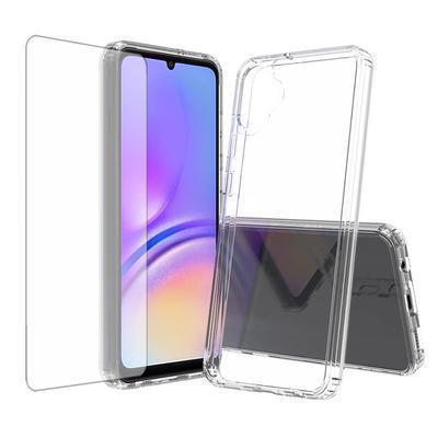 Protector cristal templado + carcasa híbrida Samsung Galaxy A15 4G / A15 5G