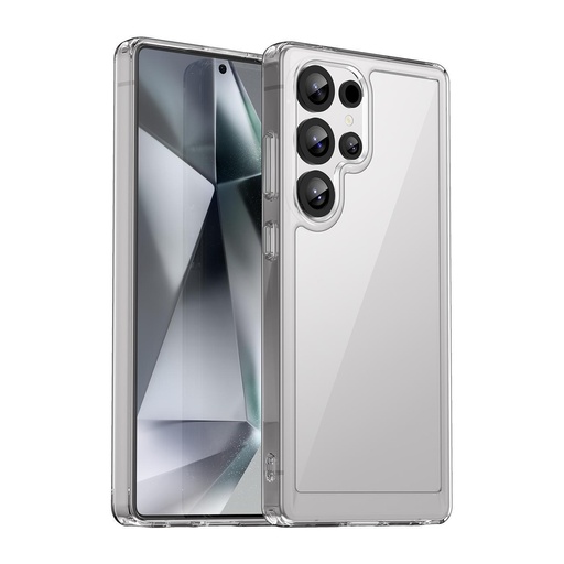 [CS25UHT] Carcasa Samsung Galaxy S25 Ultra hybrid (bumper + trasera transparente)