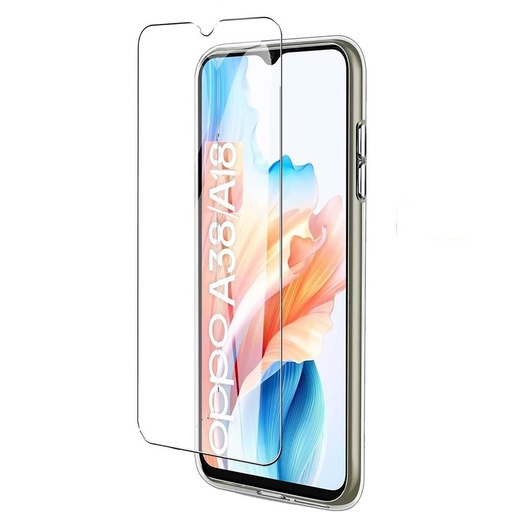 Protector de pantalla Oppo A38 cristal templado