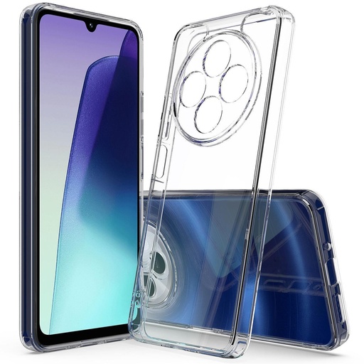 [CXR14CHT] Carcasa Xiaomi Redmi 14C hybrid (bumper + trasera transparente) transparente