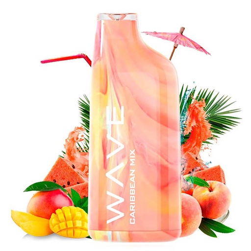 Vaper desechable Bud Vape Wave 800 Caribbean Mix 20MG