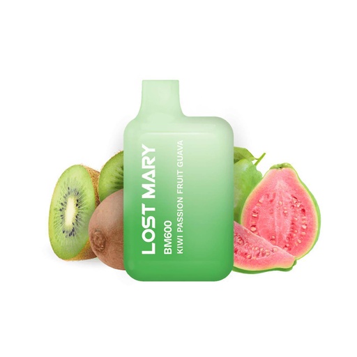 Vaper desechable ELFBAR Lost Mary Kiwi Passion Fruit Guava 20MG