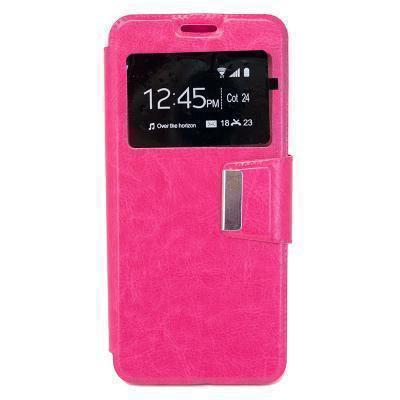 Funda de piel Huawei P20 libro con ventana S-View