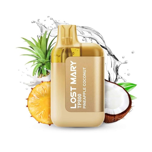 [ELFTP800PC] Vaper desechable Lost Mary TP800 Pineapple Coconut 20MG