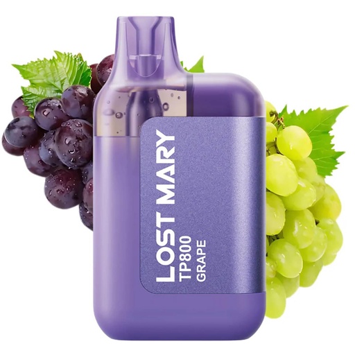 Vaper desechable Lost Mary TP800 Grape 20MG