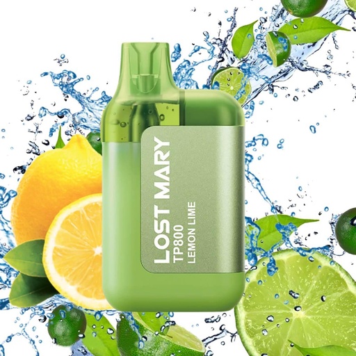 Vaper desechable Lost Mary TP800 Lemon Lime 20MG