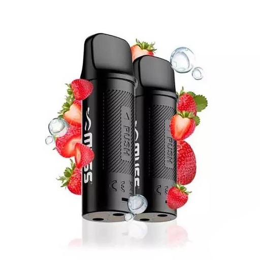 Cartucho Muss Marmol Pro Triple Strawberry (Pack 2 Unidades)