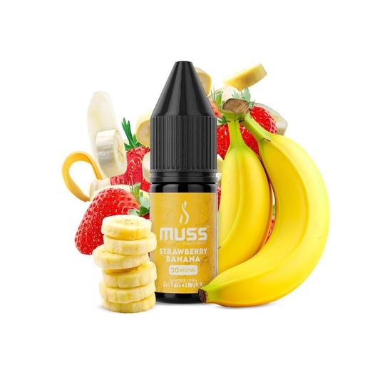 Sales de Nicotina Muss Strawberry Banana 20mg