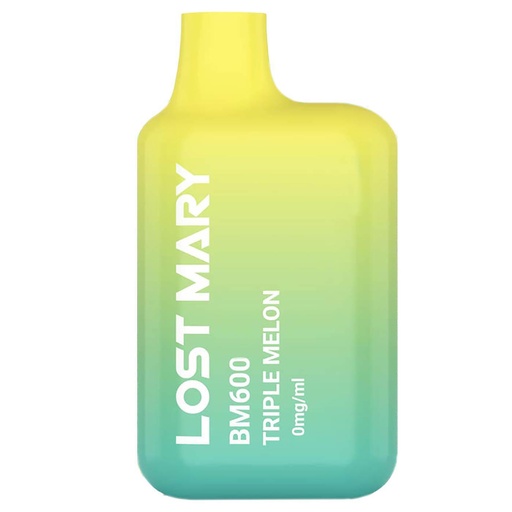 Vaper desechable ELFBAR Lost Mary BM600 Triple Melon Sin Nicotina