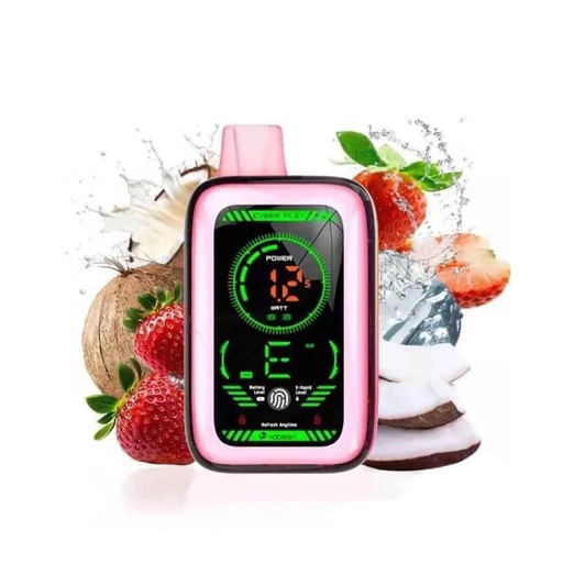 [MCBSC] Muss Cyber Flex Strawberry Coconut Sin Nicotina 18ML