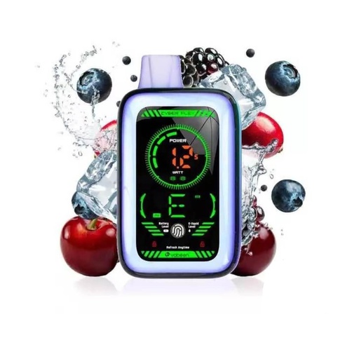 Muss Cyber Flex Blueberry Cherry Cranberry Sin Nicotina 18ML