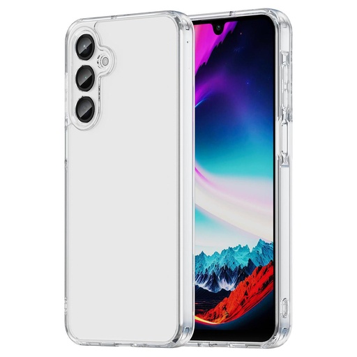 Carcasa Samsung Galaxy A16 4G / A16 5G hybrid (bumper + trasera transparente)