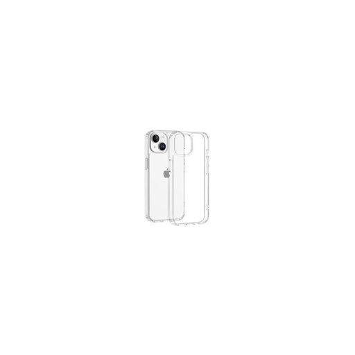 [CI15HT] Carcasa iPhone 15 hybrid (bumper + trasera transparente) transparente